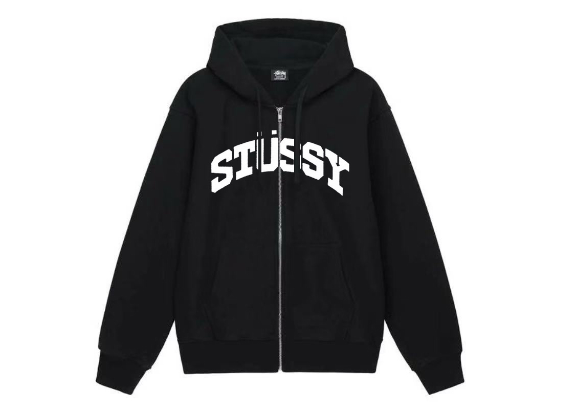 Stussy22SS Crown Crew Neck Pullover Long Sleeve Sweater