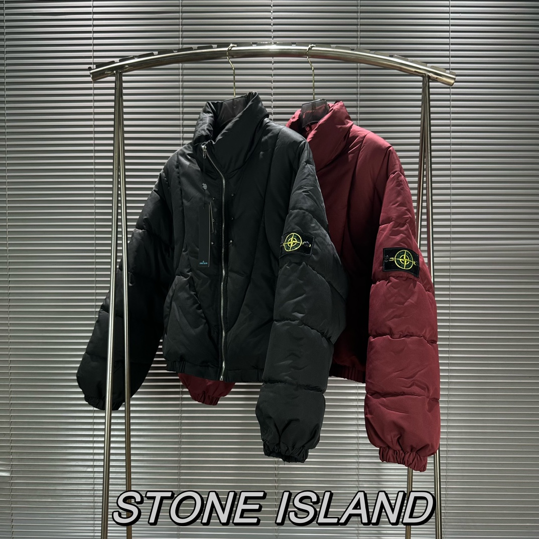 Stone 1sland Studded Cotton Jacket