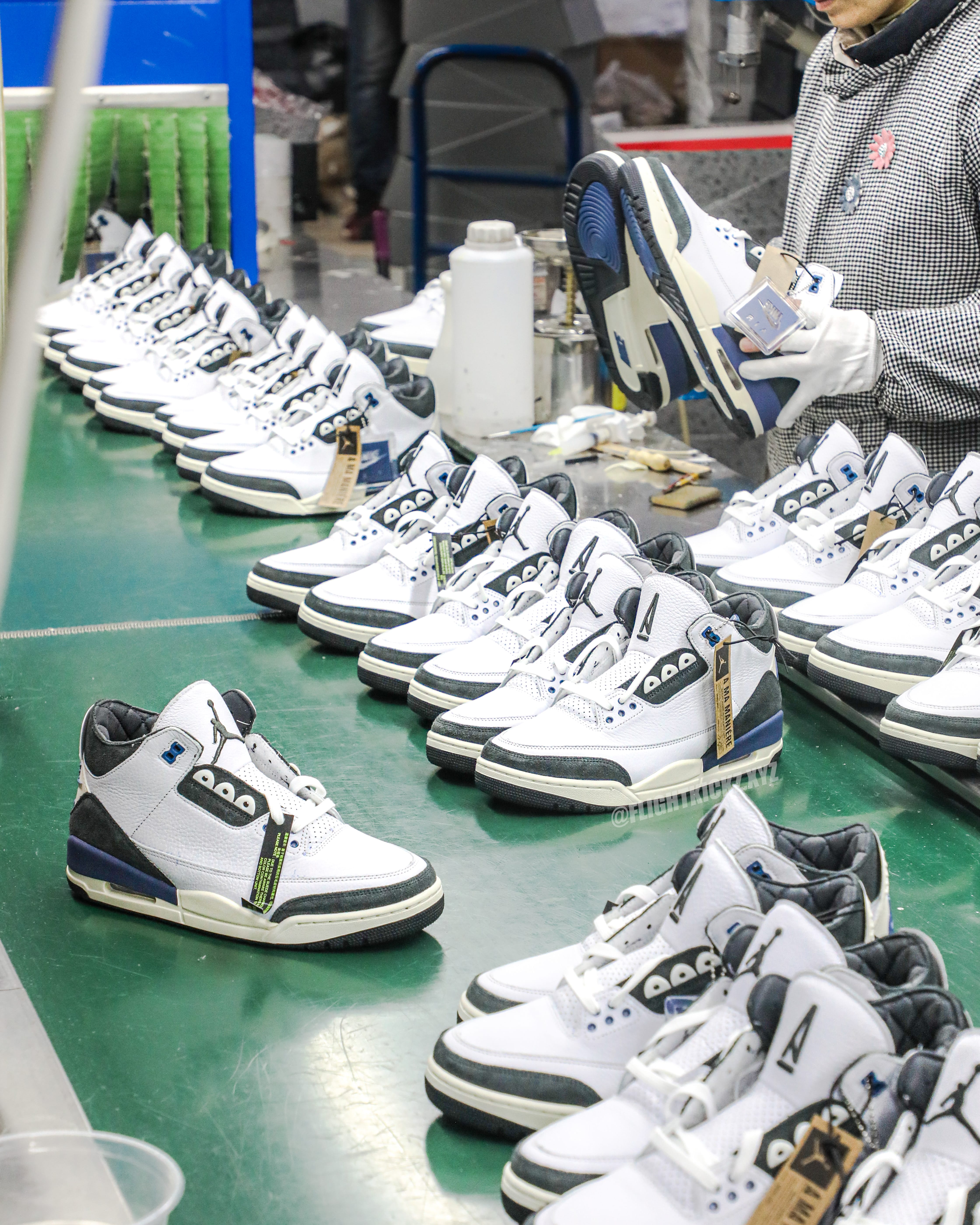 A Ma Maniére x Air Jordan 3 “Diffused Blue” (Ln5 A1)