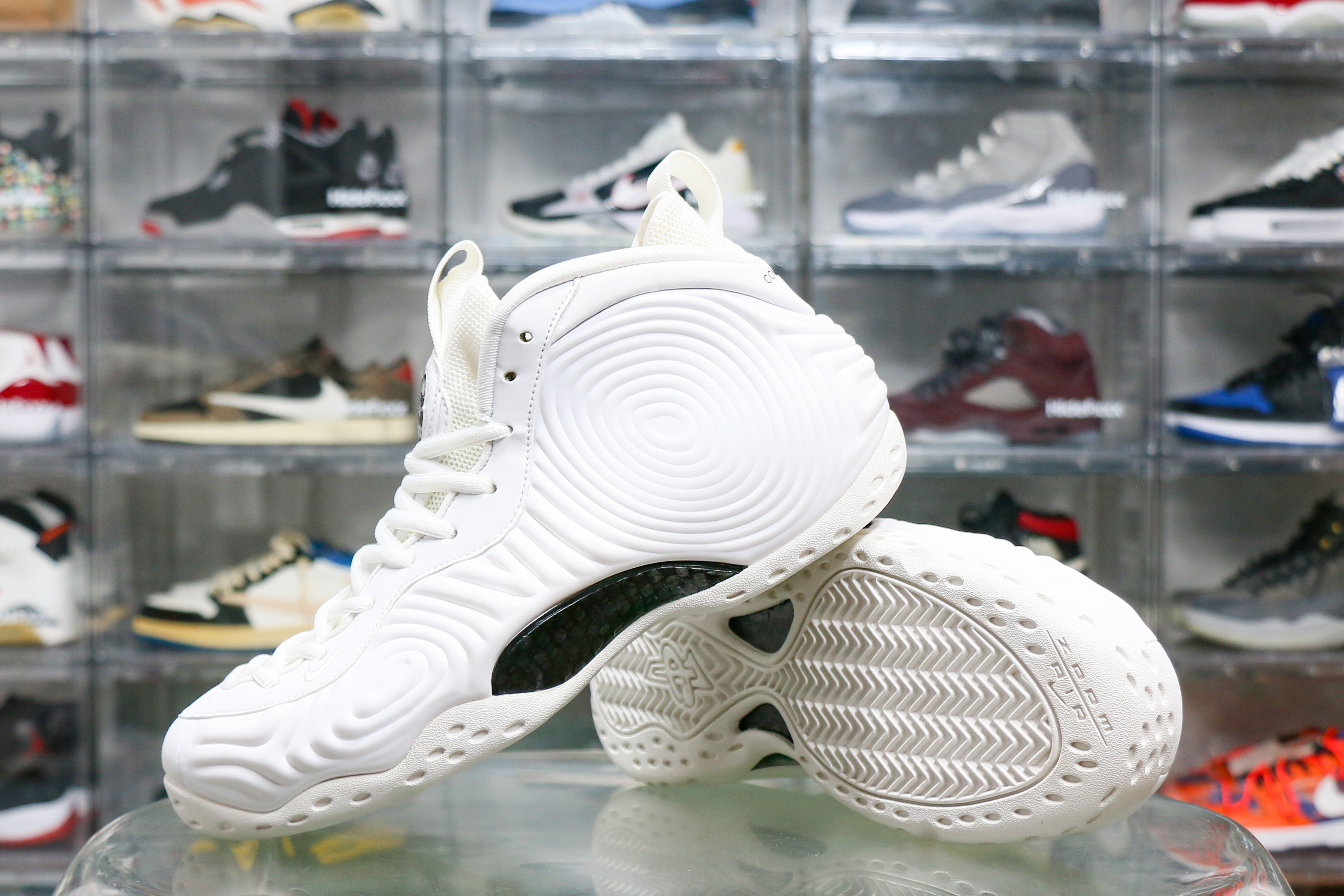 Nike Air Foamposite Comme des Garcons Homme Plus White