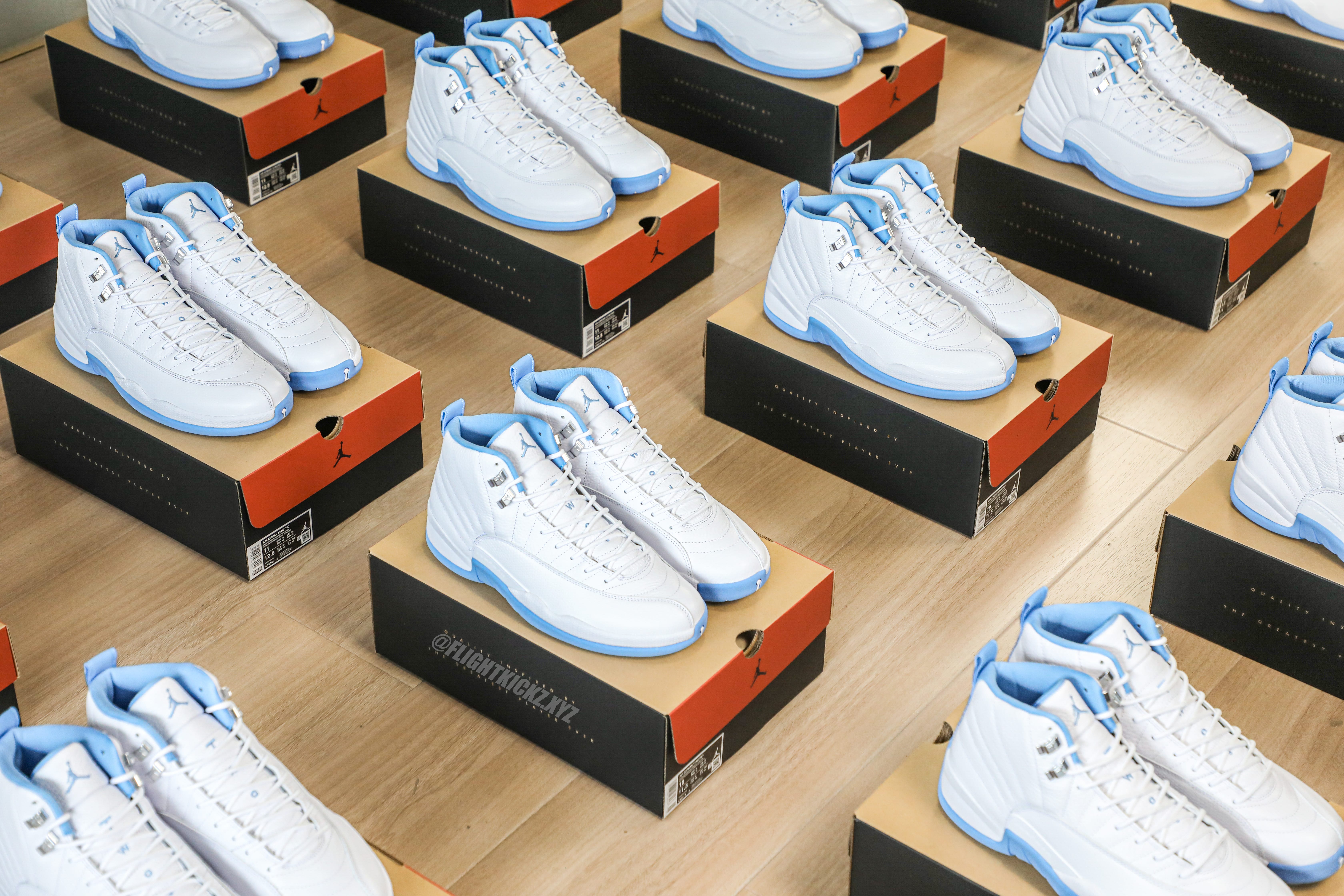 Air Jordan 12 Retro ‘Melo’ UNC 2025 (Ln5 A1)