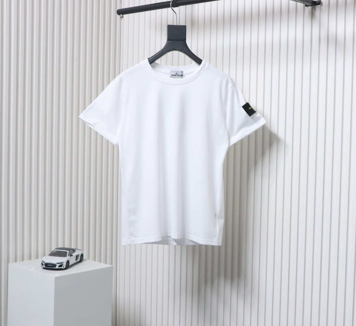 St0ne Island Stone Island Junior Diagonal Fleece T-shirt