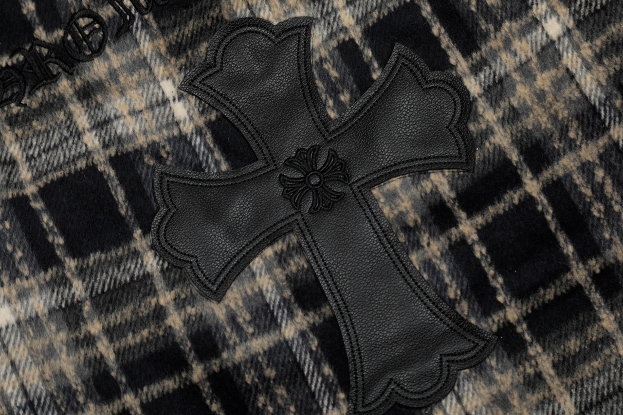Chrome Hearts Plaid Flannel wool Jacket