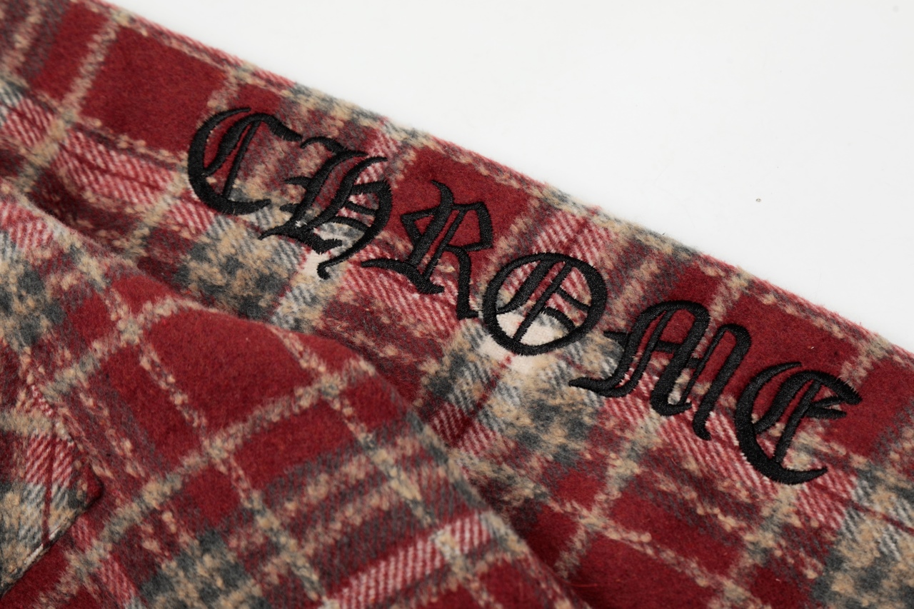 Chrome Hearts Plaid Flannel wool Jacket