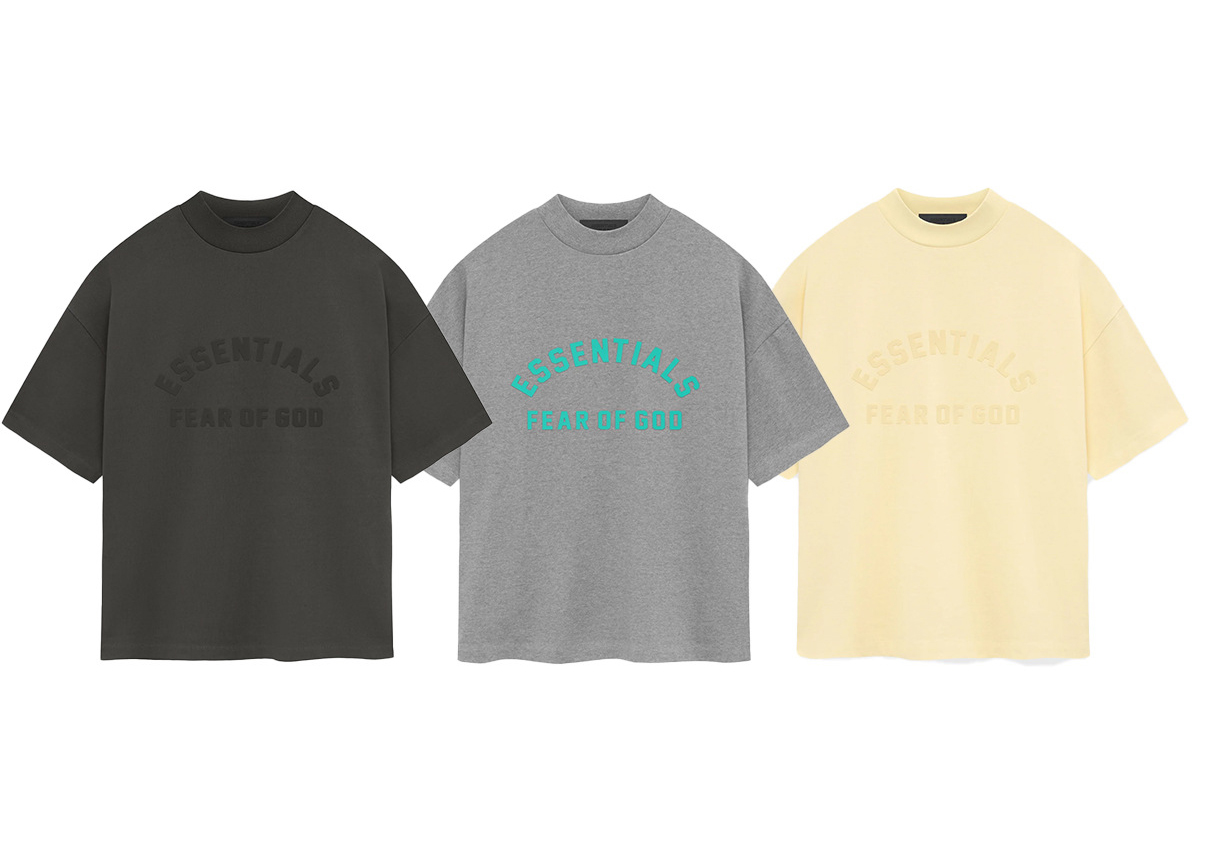 FOG Essentials 2025 Spring Summer Crew Neck Short Sleeve T-Shirt